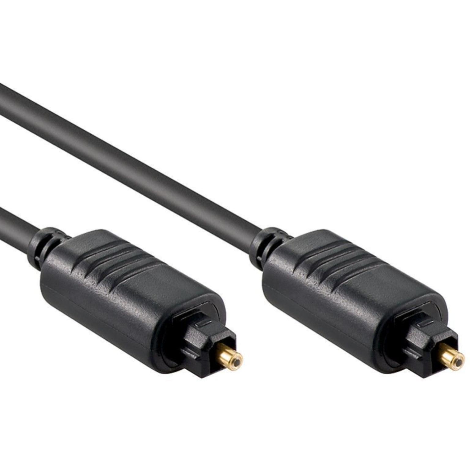 Optische kabel - 1 meter - Zwart