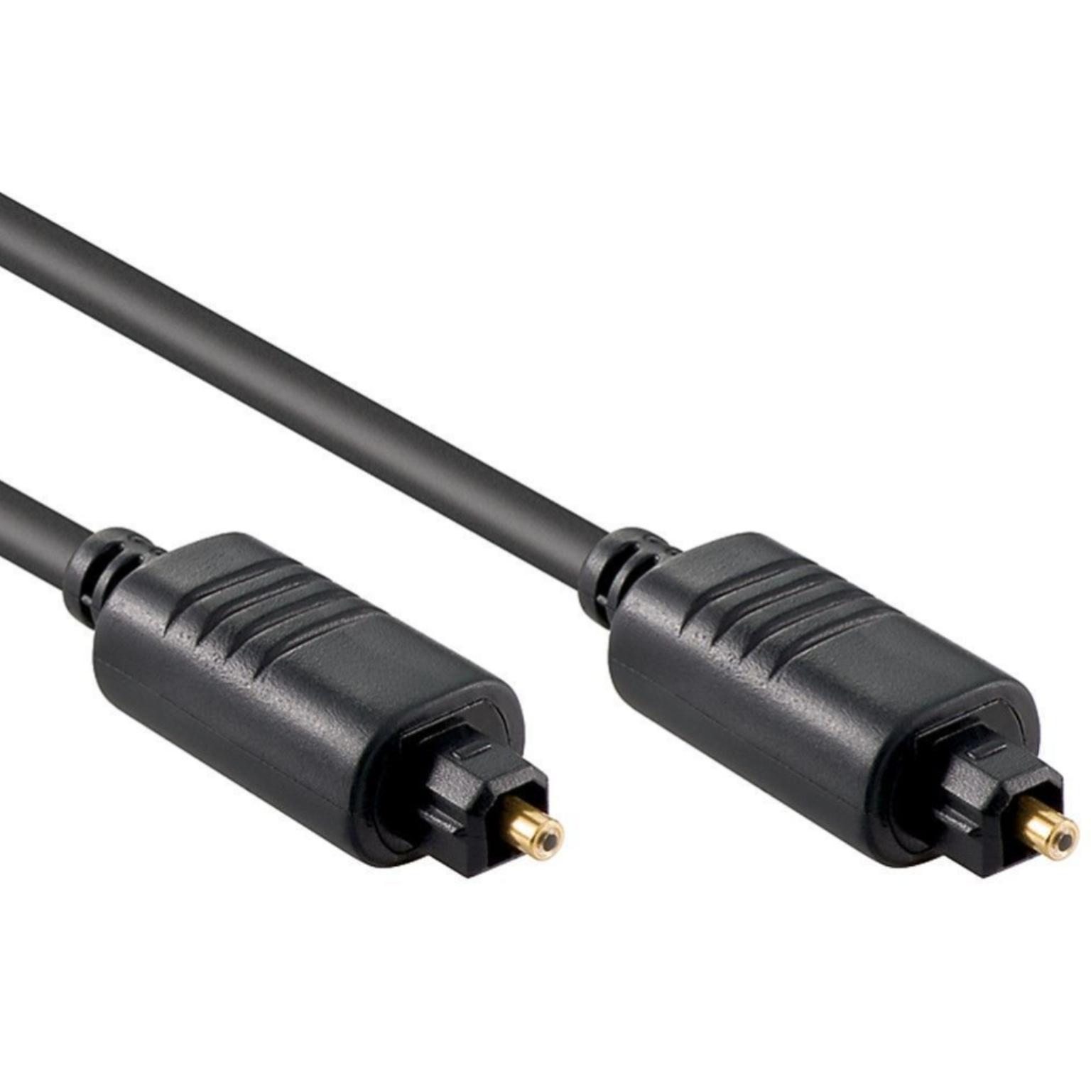 Goobay - Optische kabel - 1.5 meter - Zwart